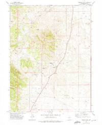 Ferguson Mtn. 1972 topographic map thumbnail
