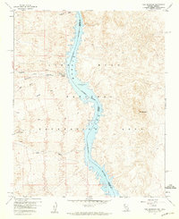 Fire Mountain 1959 topographic map preview