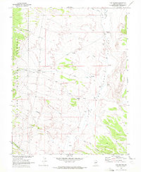 Fish Springs 1968 topographic map thumbnail