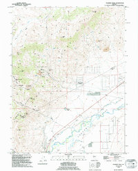 Flowery Peak 1994 topographic map thumbnail