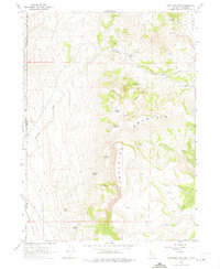 Fortynine Mtn. 1966 topographic map thumbnail