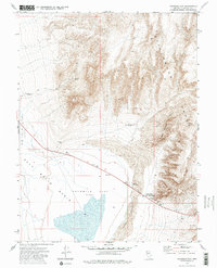 Fourmile Flat 1972 topographic map thumbnail