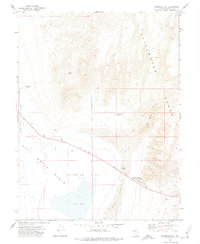 Fourmile Flat 1972 topographic map thumbnail