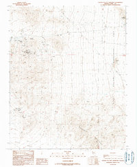 Fourth of July Mountain 1989 topographic map thumbnail