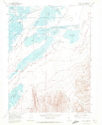 Foxtail Lake 1969 topographic map thumbnail
