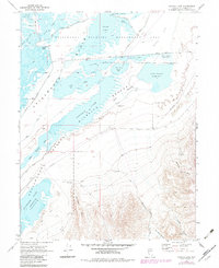 Foxtail Lake 1969 topographic map thumbnail