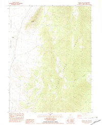 Franks Well 1982 topographic map thumbnail