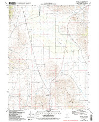 Fraser Flat 1980 topographic map thumbnail