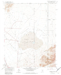 Frenchman Flat 1960 topographic map thumbnail