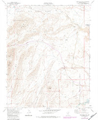 Frenchman Mtn. 1970 topographic map thumbnail