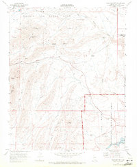 Frenchman Mtn. 1970 topographic map thumbnail