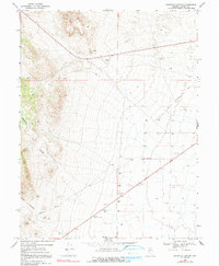 Gandolfo Canyon 1969 topographic map thumbnail