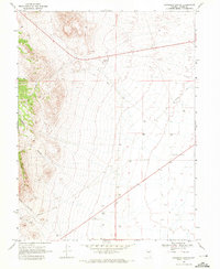 Gandolfo Canyon 1969 topographic map thumbnail