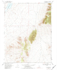 Gap Mountain 1969 topographic map thumbnail