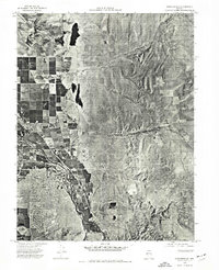 Gardnerville 1974 topographic map thumbnail