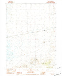 Gaskell 1982 topographic map preview
