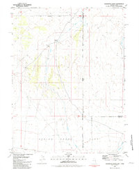 Georgetta Ranch 1981 topographic map thumbnail