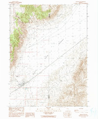 Gerlach 1990 topographic map thumbnail