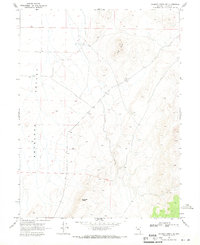 Gilbert Creek NE 1969 topographic map thumbnail