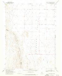 Gilbert Creek NW 1969 topographic map thumbnail