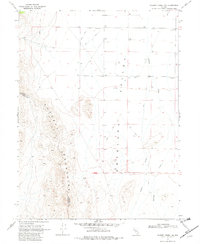 Gilbert Creek NW 1969 topographic map thumbnail