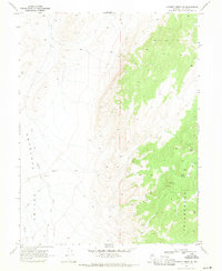 Gilbert Creek SE 1969 topographic map thumbnail