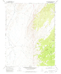 Gilbert Creek SE 1969 topographic map thumbnail