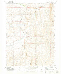 Gilmer Ranch 1968 topographic map thumbnail