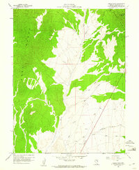Giroux Wash 1958 topographic map thumbnail