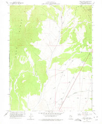 Giroux Wash 1958 topographic map thumbnail