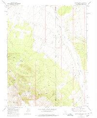 Gleason Basin 1972 topographic map thumbnail