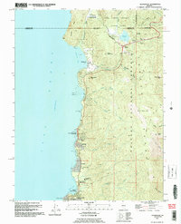 Glenbrook 1992 topographic map thumbnail