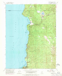 Glenbrook 1955 topographic map thumbnail