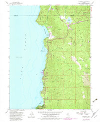 Glenbrook 1955 topographic map thumbnail