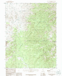 Goat Ranch Springs 1985 topographic map thumbnail