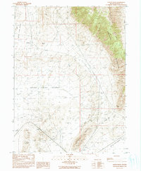 Godeys Rock 1990 topographic map thumbnail