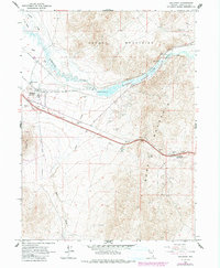 Golconda 1965 topographic map thumbnail