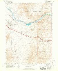 Golconda 1965 topographic map thumbnail