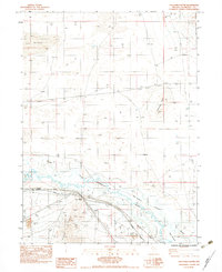 Golconda Butte 1983 topographic map thumbnail