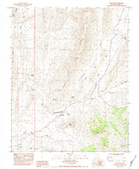 Gold Butte 1984 topographic map thumbnail