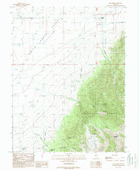 Gold Park 1988 topographic map thumbnail