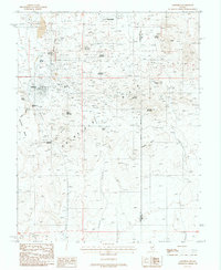 Goldfield 1987 topographic map thumbnail