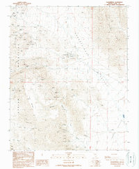 Goodsprings 1989 topographic map thumbnail