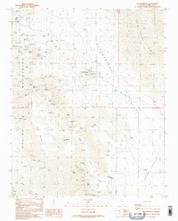 Goodsprings 1989 topographic map thumbnail