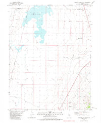 Goshute Lake South 1982 topographic map thumbnail