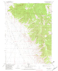 Goshute Peak 1982 topographic map thumbnail