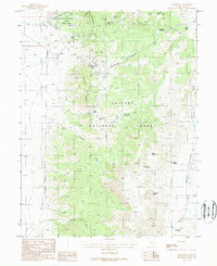 Grantsville 1988 topographic map thumbnail