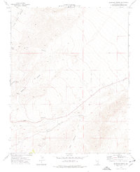 Grapevine Spring 1974 topographic map thumbnail