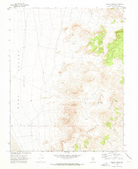 Oreana Spring 1970 topographic map preview