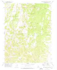 Green Monster Canyon 1971 topographic map thumbnail